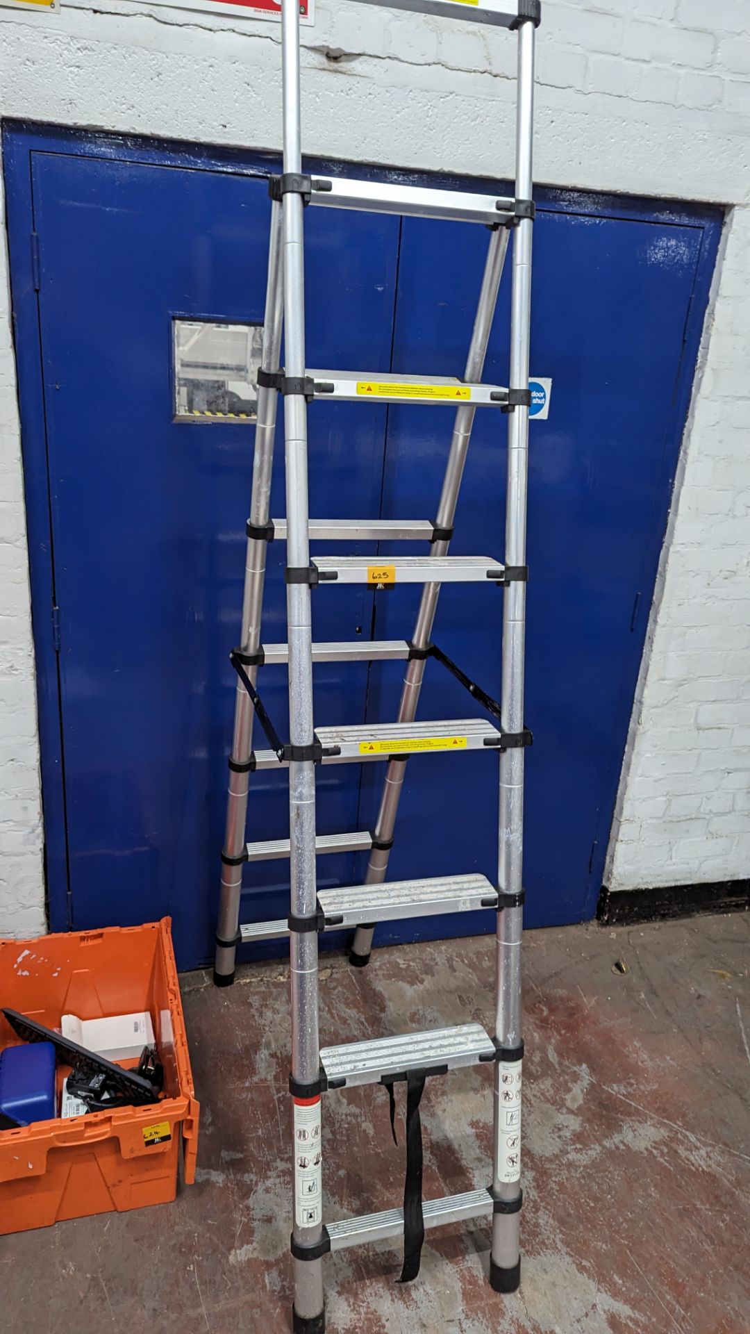 Multifunction folding ladder system
