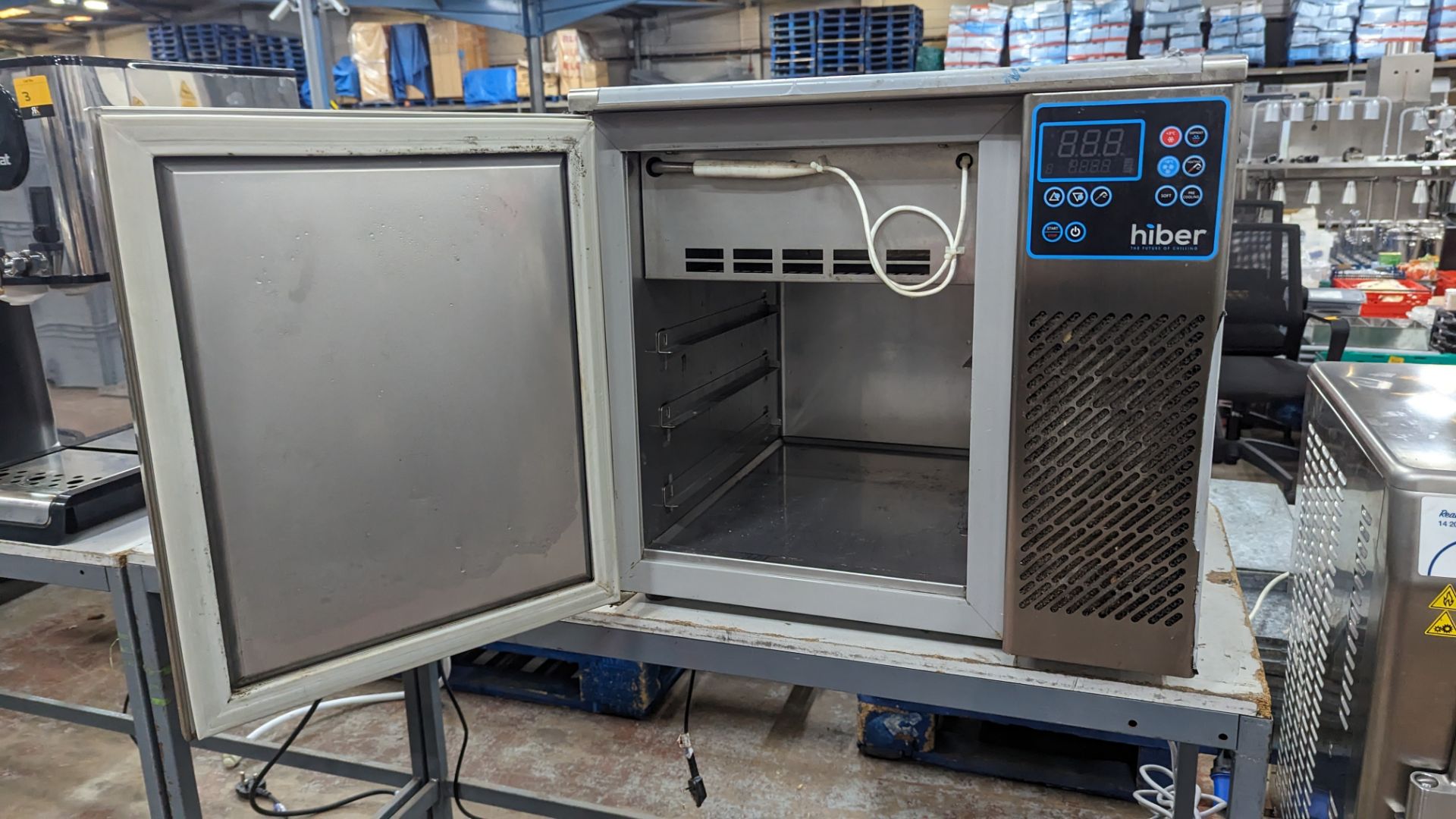 Hiber ABM 023S counter top blast freezer, still in original protective packaging to most sides - Image 6 of 14