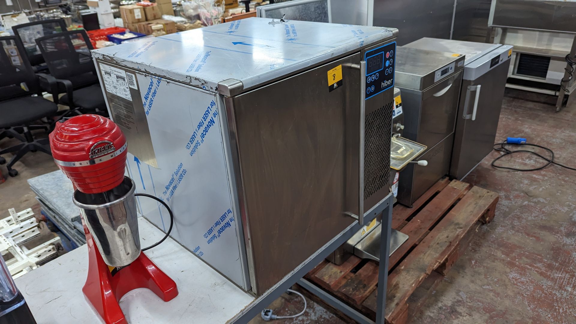 Hiber ABM 023S counter top blast freezer, still in original protective packaging to most sides - Image 4 of 14