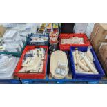 The contents of a pallet of bamboo, plastic & other disposable items including cups, cones, cutlery,