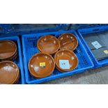 7 off 230mm terracotta dishes