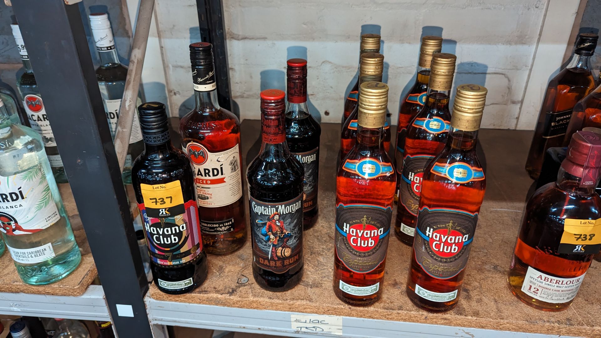 10 assorted bottles of rum sold under AWRS number XQAW00000101017 - Image 2 of 5