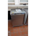 Polar CD080 150 litre stainless steel under counter fridge, including manual