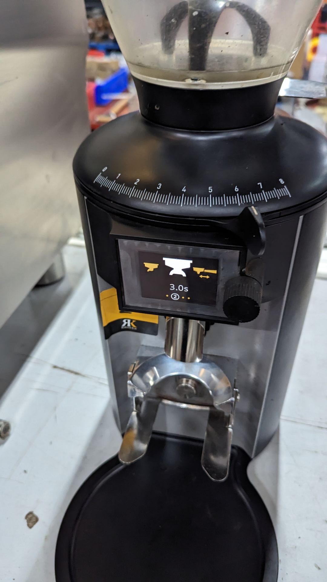 Anfim Pratica commercial coffee grinder with digital display, model AE652.4B - Image 8 of 17