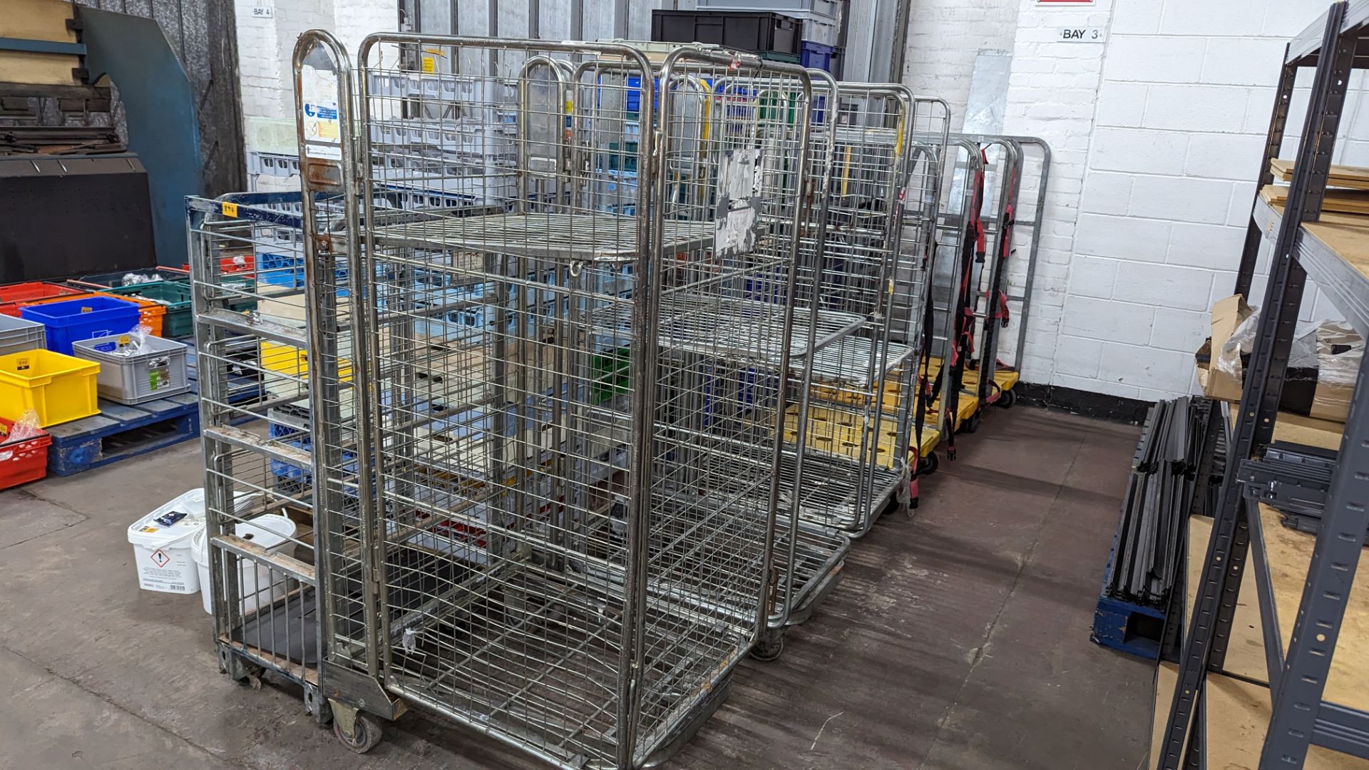 4 assorted metal trolleys plus 3 assorted Royal Mail trolleys. NB we can only sell any such rights