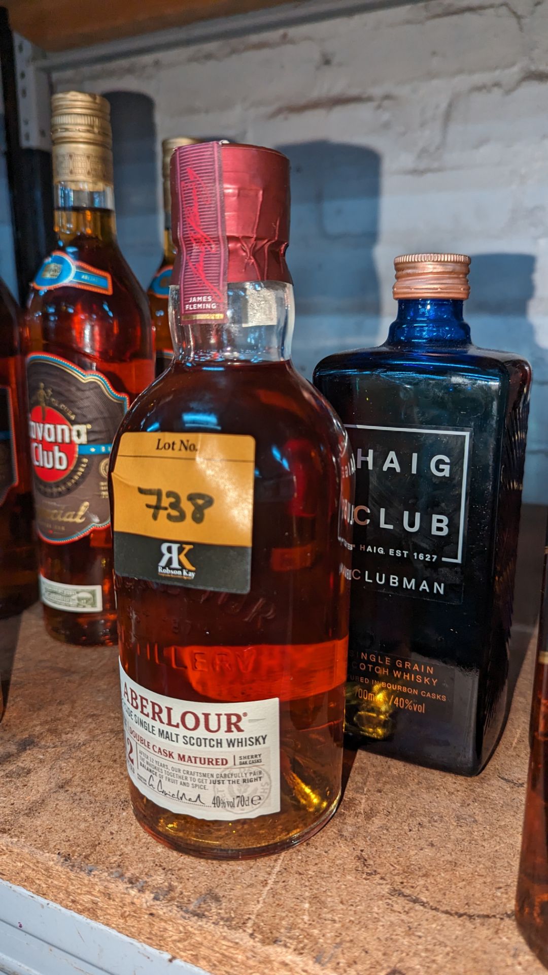 6 assorted bottles of Scottish whisky comprising Aberlour, Haig Club & Johnnie Walker Black Label so - Image 3 of 4