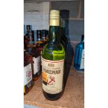 4 off 1 litre bottles of Foreman fine old whisky sold under AWRS number XQAW00000101017