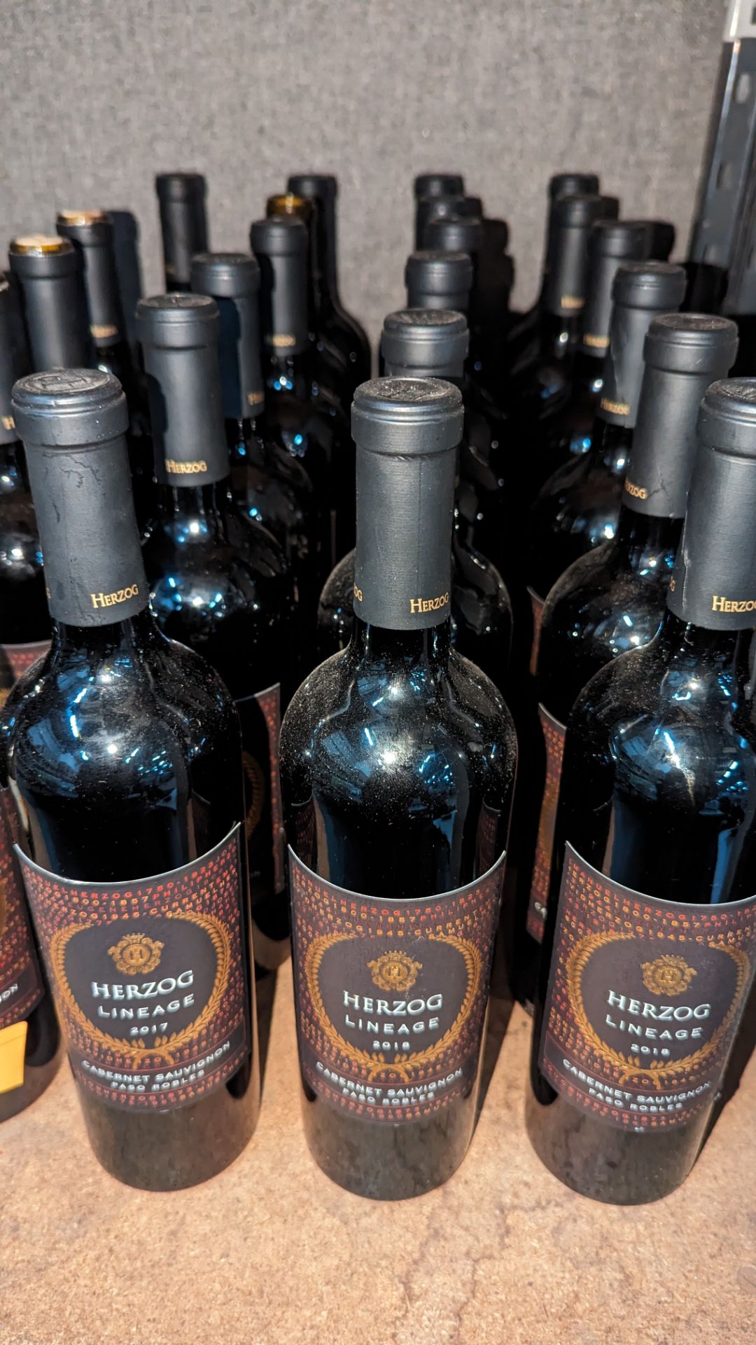 22 bottles of 2018 Herzog Lineage Cabernet Sauvignon Californian red wine & 1 bottle of 2017 Herzog - Image 4 of 6