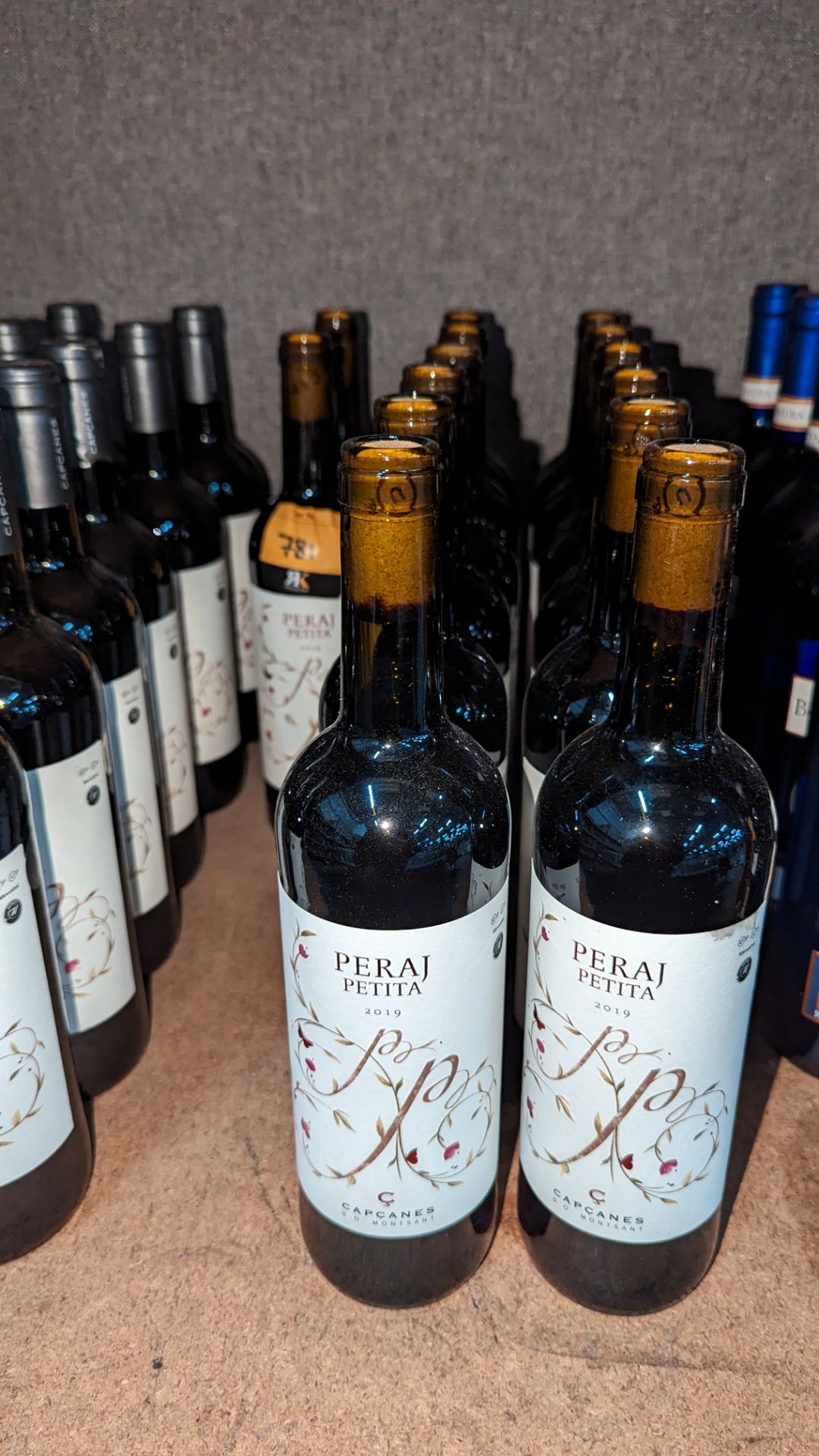 14 bottles of Celler de Capcanes Peraj Petita 2019 Spanish red wine sold under AWRS number XQAW00000 - Image 2 of 3