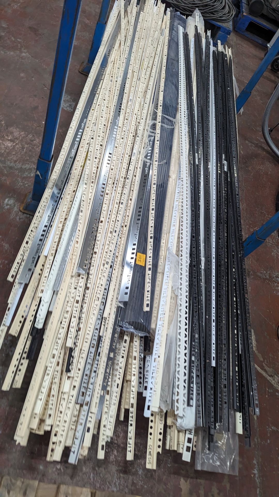 The contents of a stillage of Tile Rite, edging strips and other products. NB: stillage excluded - Image 4 of 8