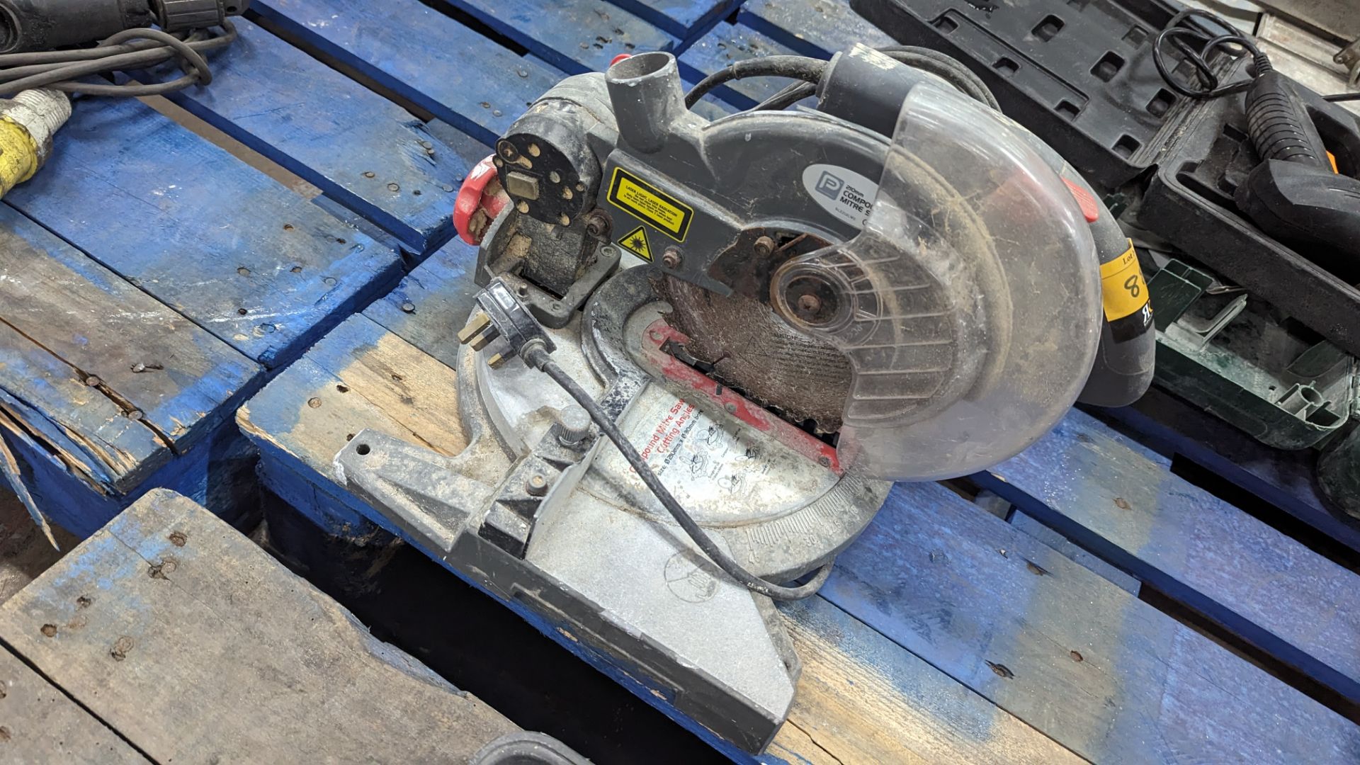 Performance Pro compound mitre saw model NLE210LMS, cutting angles - Image 5 of 8