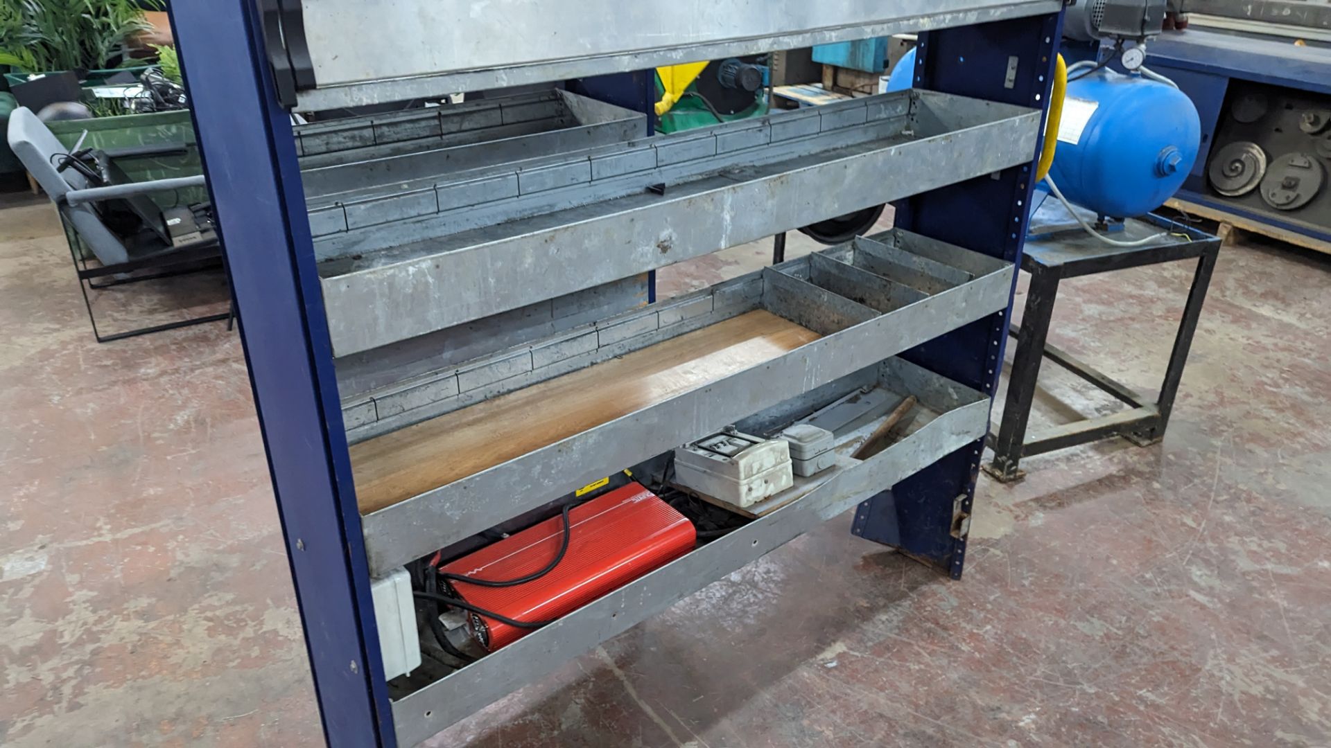 2 off Modula Racking van racks, each with a yellow handle at one end, understood to have been remove - Image 3 of 12