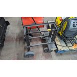 Metal trolley for use with welding devices and similar