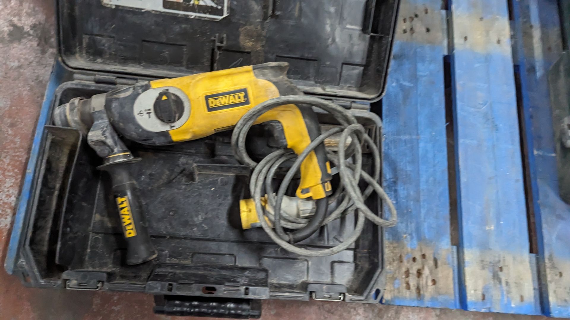 Dewalt 110vdrill model D25123 in case - Image 3 of 4