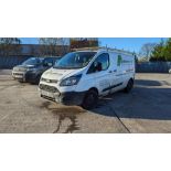 MD66 JUV Ford Transit Custom 340 panel van, MOT valid until December 2024