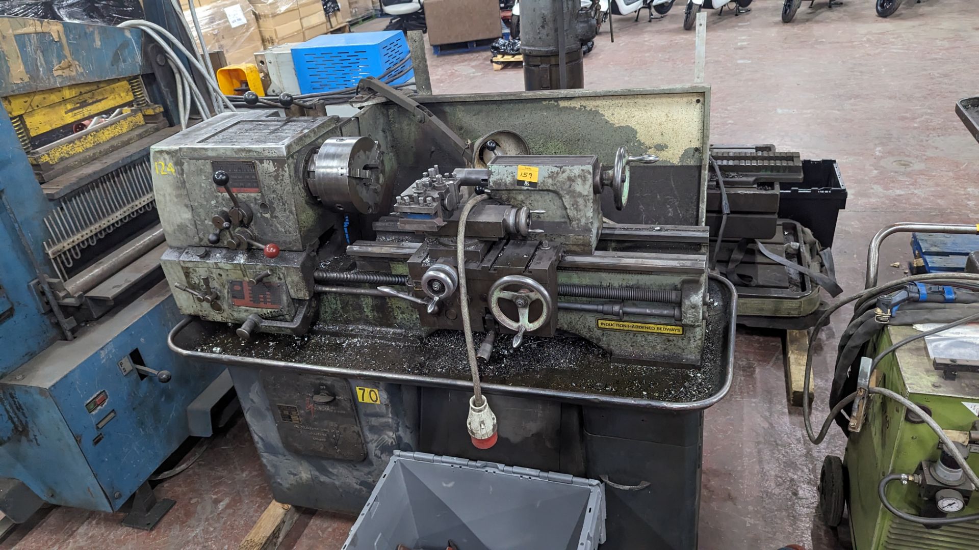 Colchester Student lathe including tooling in crate (as pictured in front of the lathe) NB: crate ex - Image 2 of 27