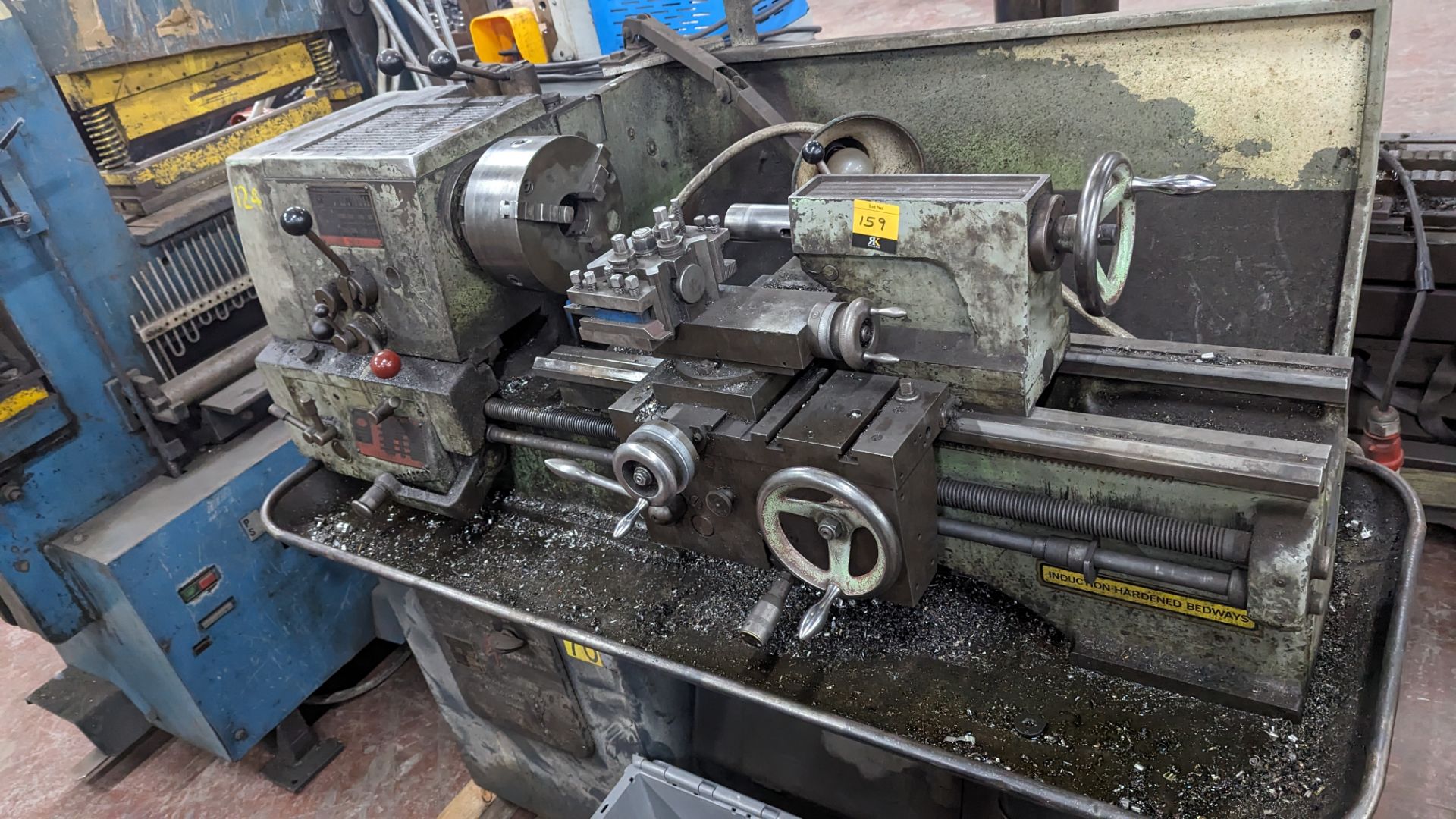 Colchester Student lathe including tooling in crate (as pictured in front of the lathe) NB: crate ex - Image 12 of 27