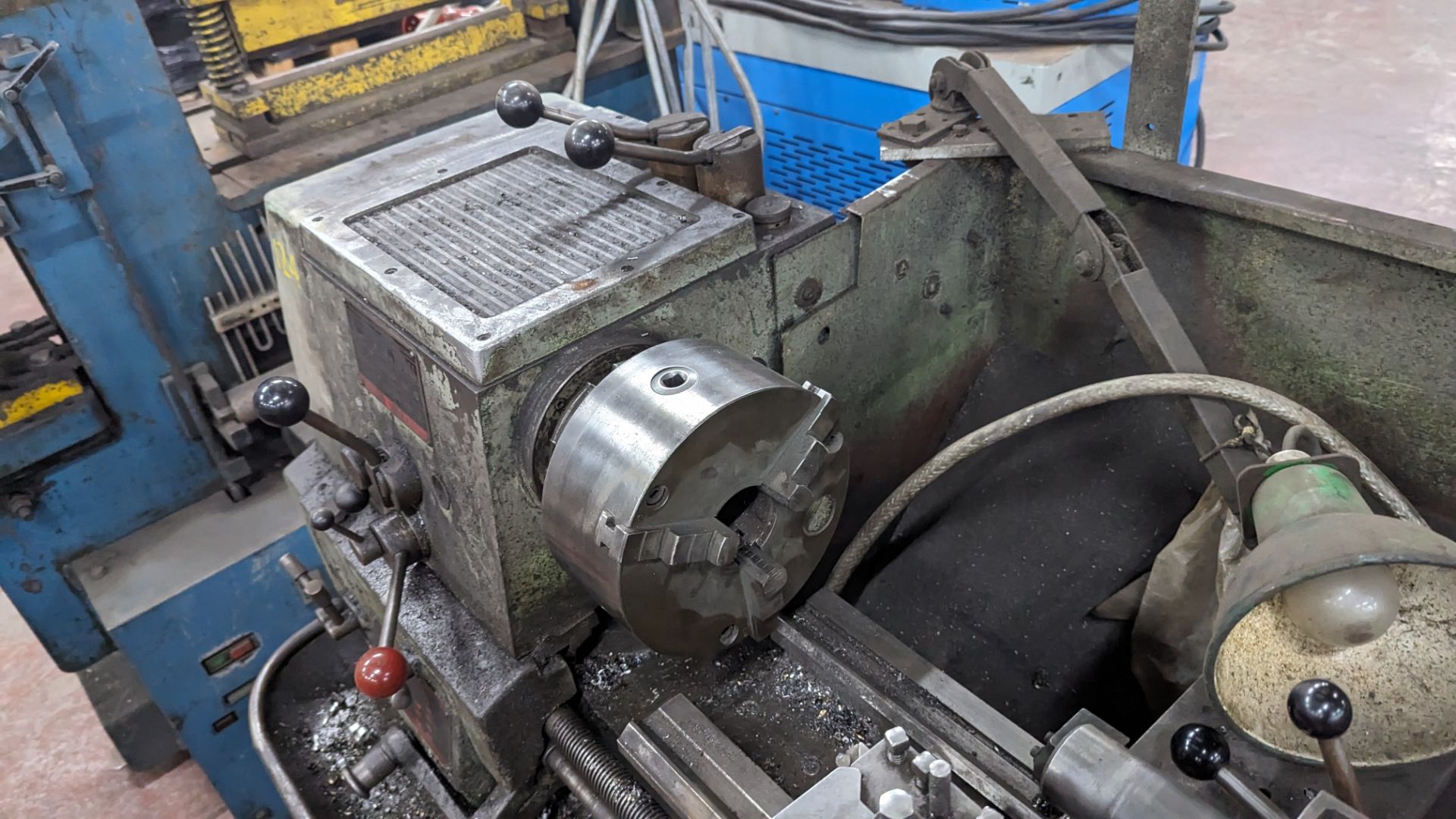 Colchester Student lathe including tooling in crate (as pictured in front of the lathe) NB: crate ex - Image 15 of 27