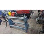 Charles & Anthony Carter triple manual rollers, capacity approximately 1,250mm