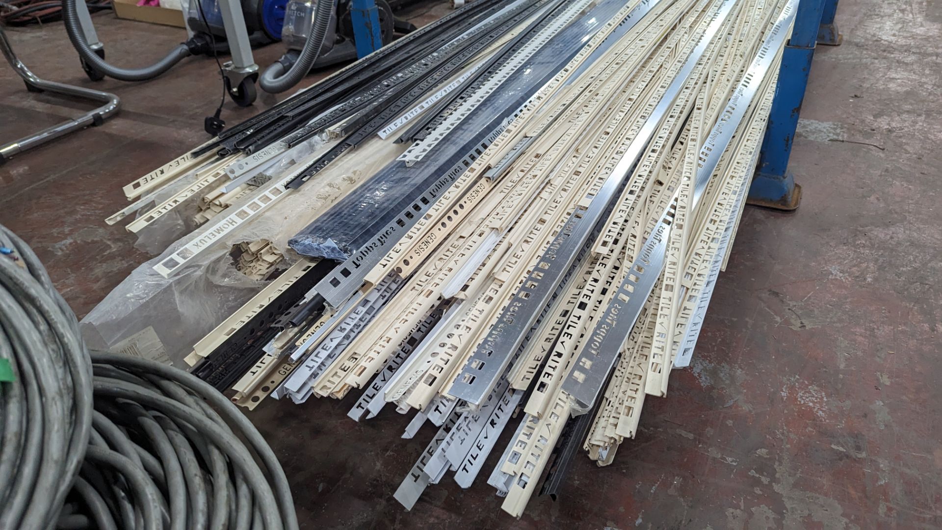 The contents of a stillage of Tile Rite, edging strips and other products. NB: stillage excluded - Image 8 of 8
