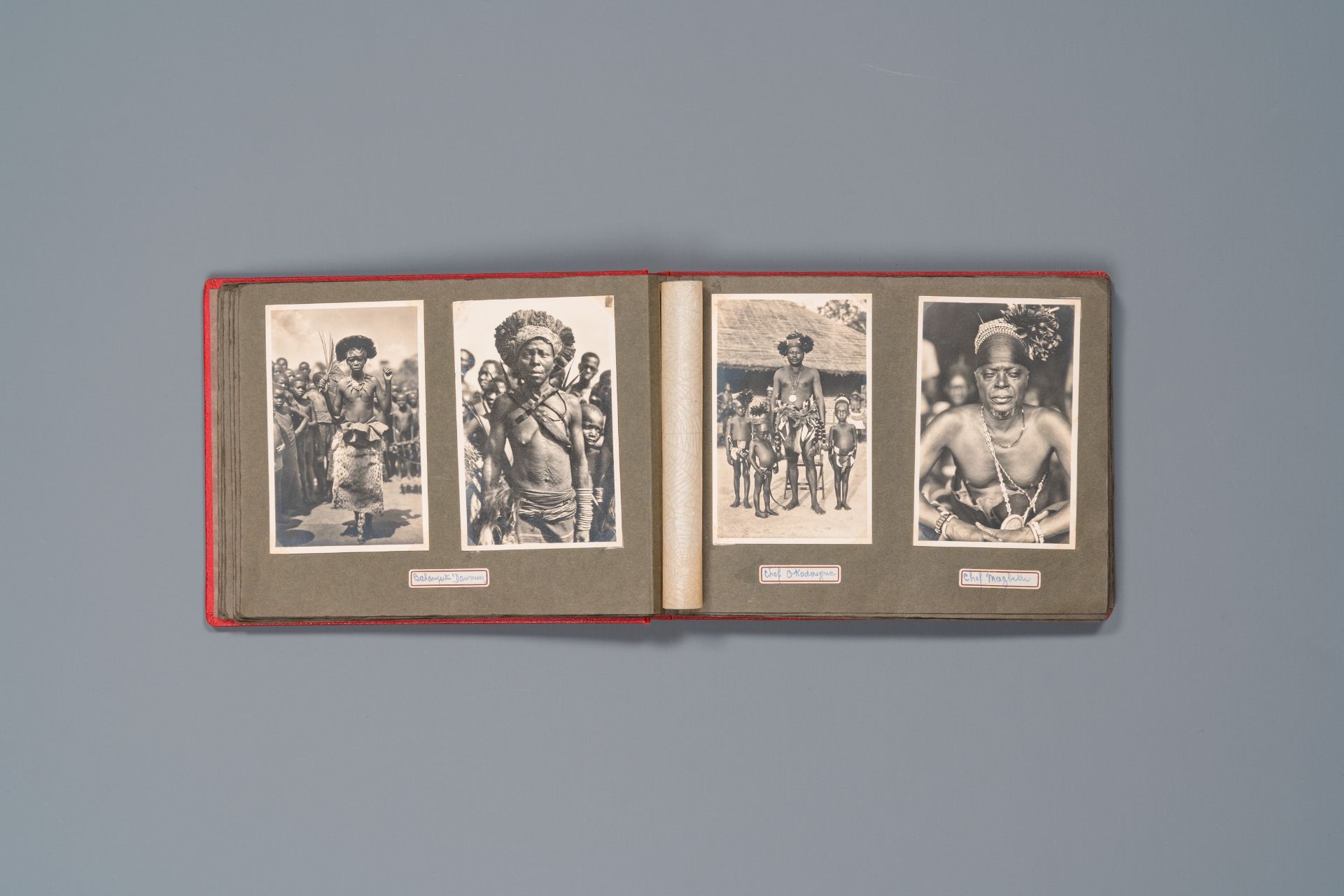 Casimir Zagourski (1883-1944): Album with 90 black and white photographs from the series 'L'Afrique - Image 7 of 26