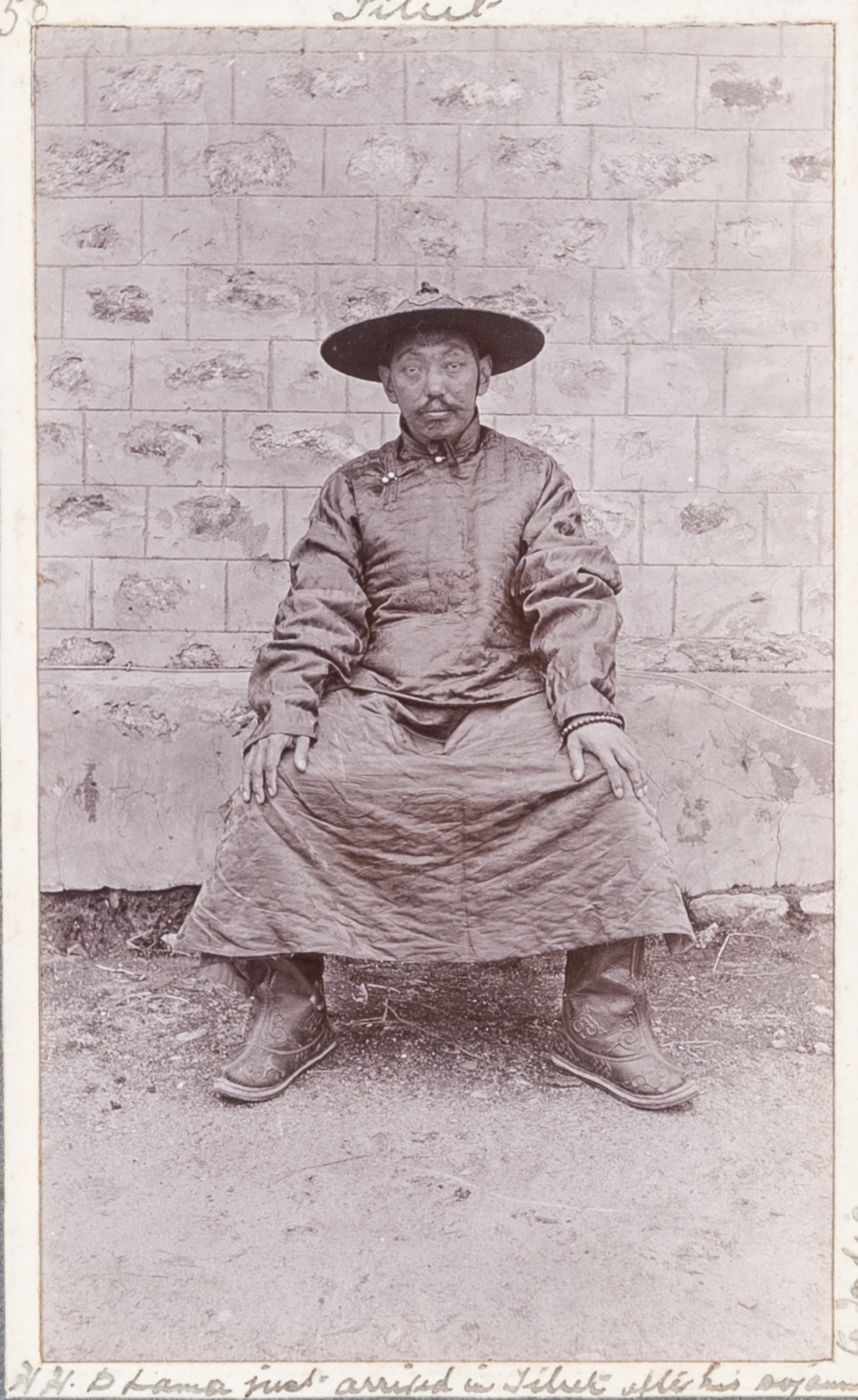 A rare photo album on the 13th Dalai Lama's return from exile from India, ca. 1912/1913 - Image 15 of 21