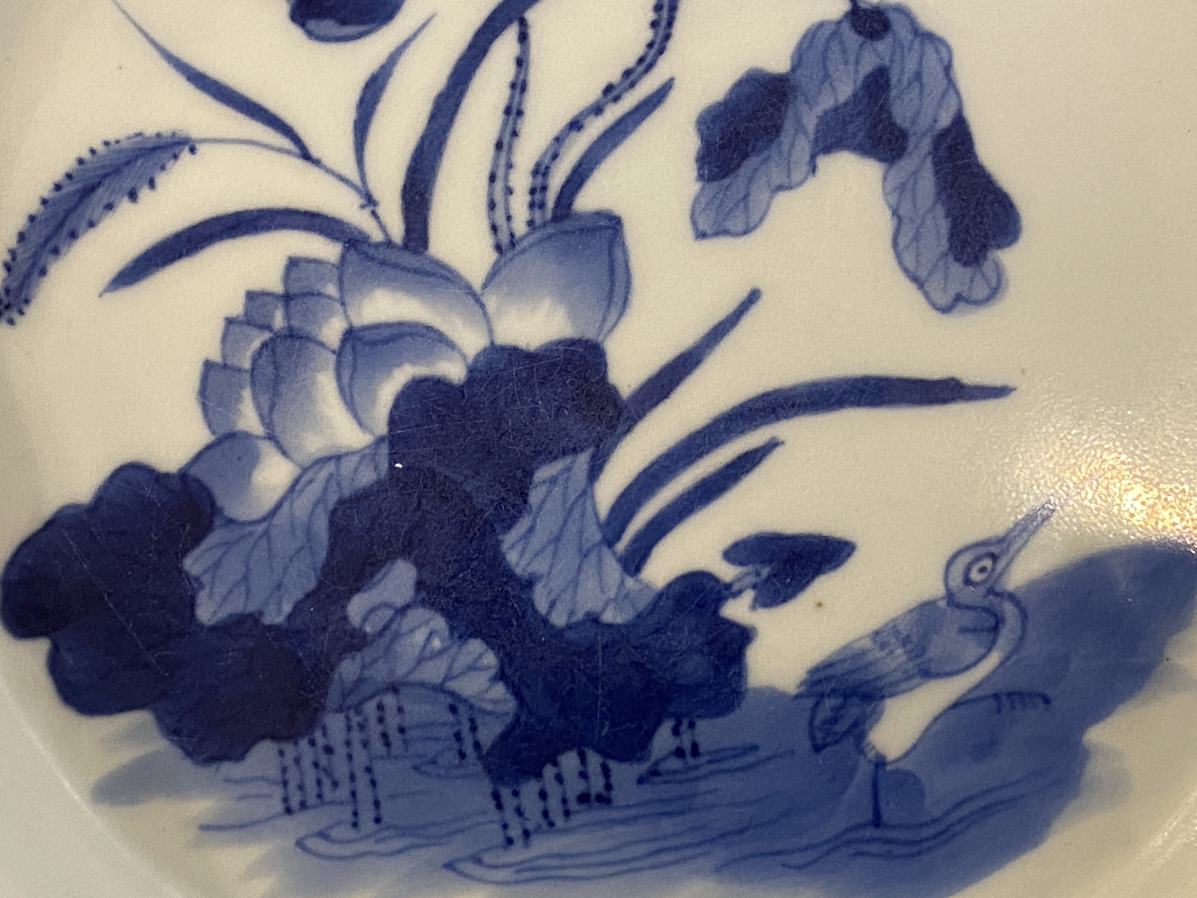 A Chinese blue and white 'Bleu de Hue' dish for the Vietnamese market, Ph‡c mark, 19th C. - Image 4 of 11