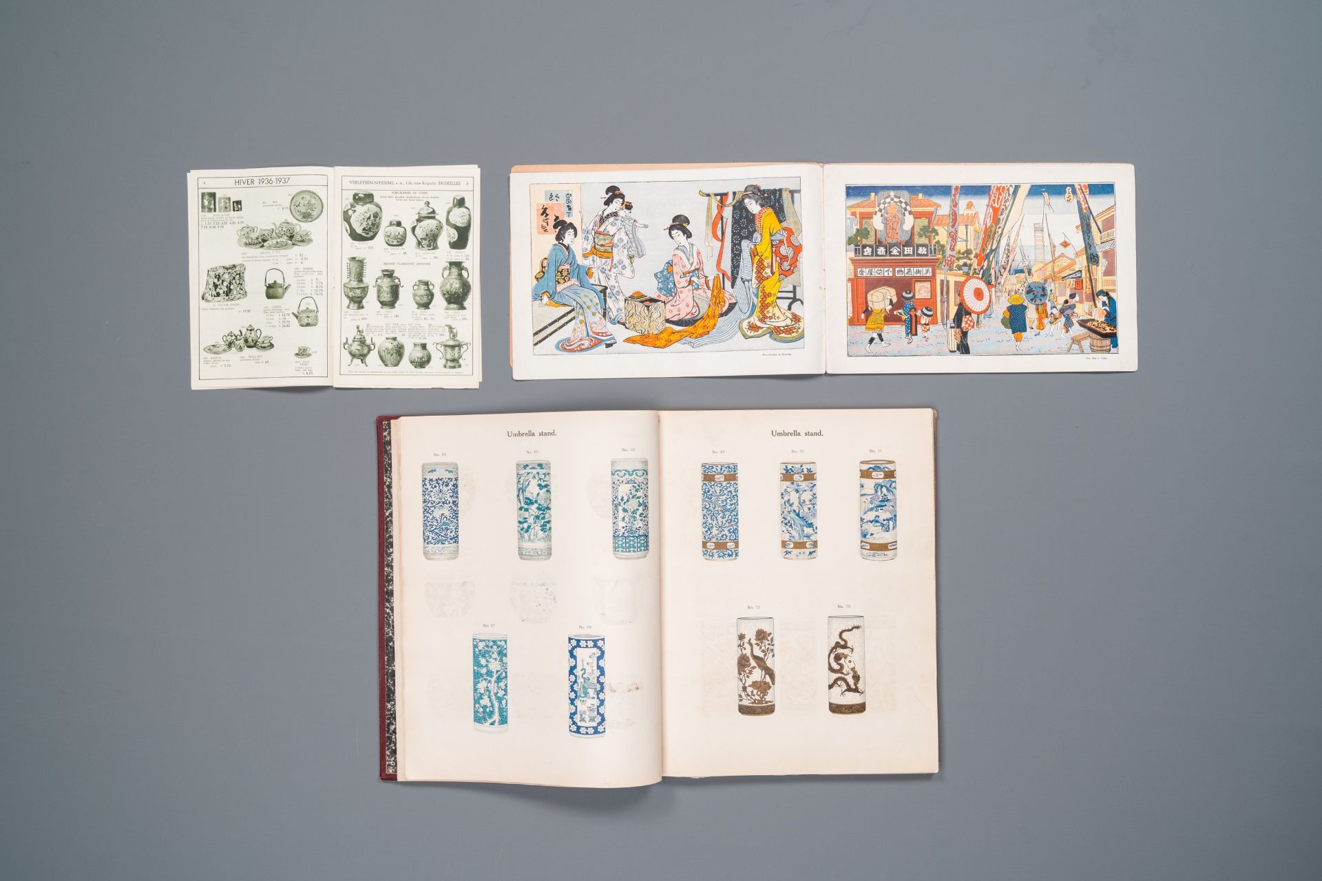 Three catalogues of importers of Chinese and Japanese porcelain and works of art, ca. 1900 - Image 3 of 10