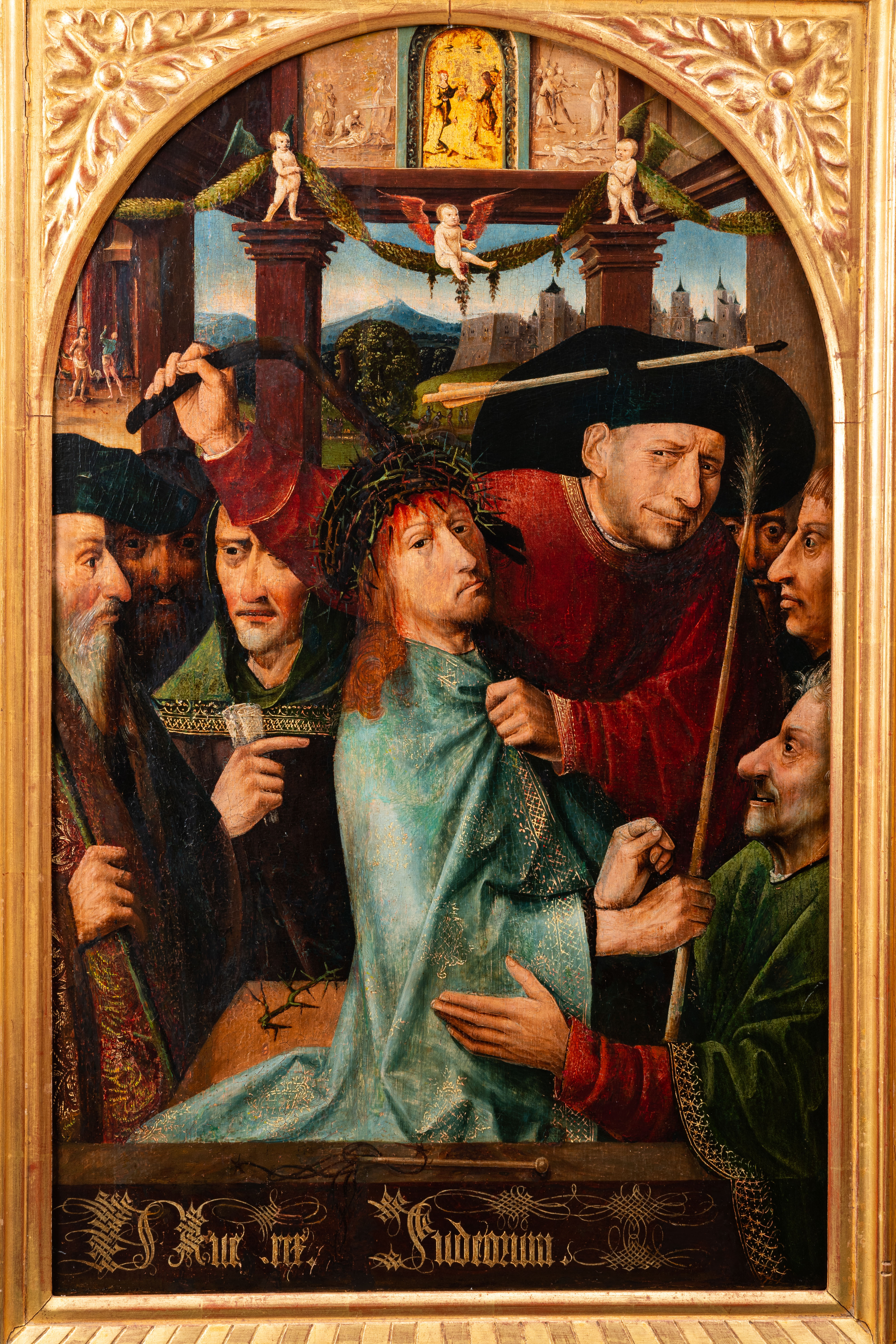 Follower of Hieronymus Bosch (ca. 1450Ð1516): Christ mocked (The Crowning with Thorns), oil on panel