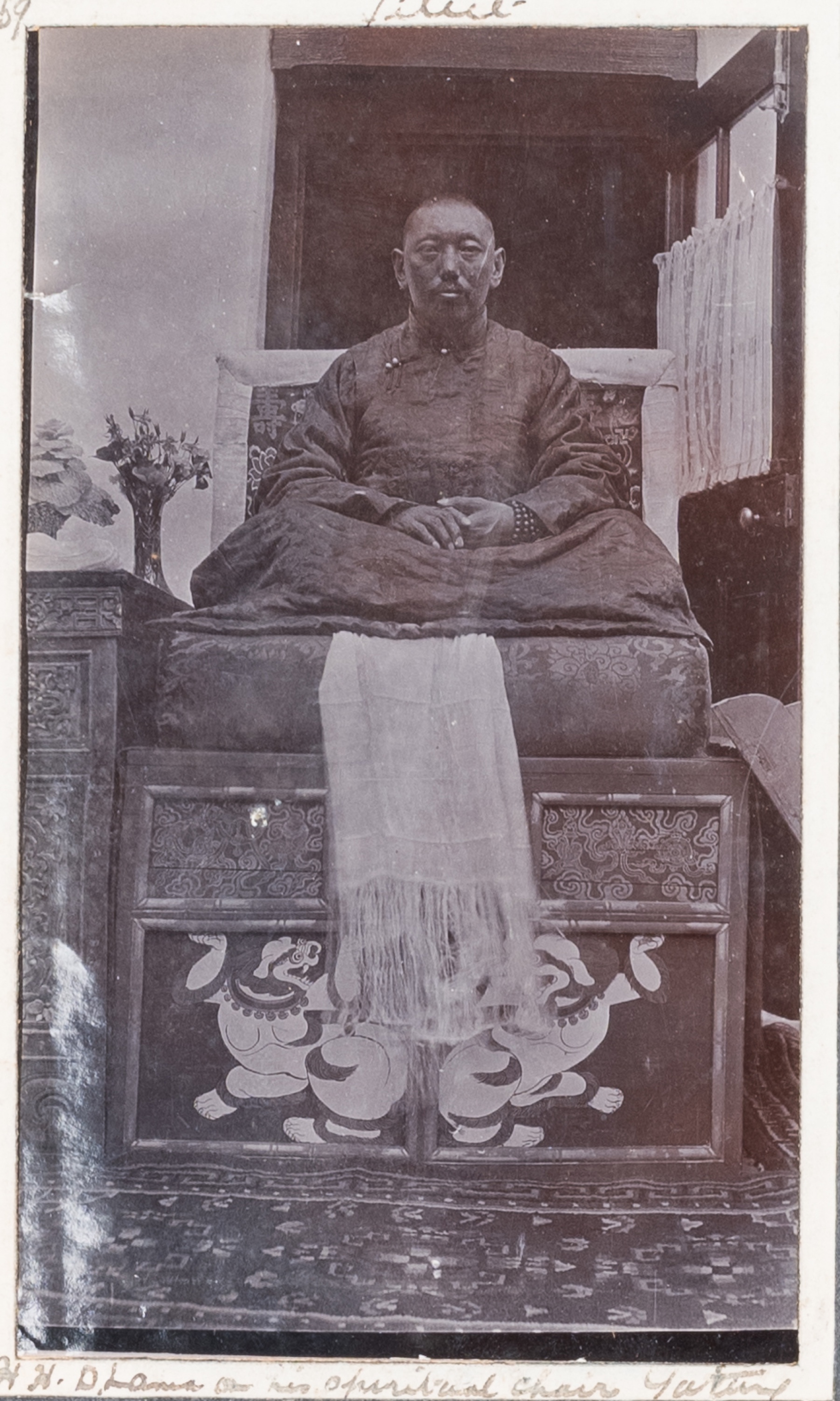 A rare photo album on the 13th Dalai Lama's return from exile from India, ca. 1912/1913 - Image 20 of 21