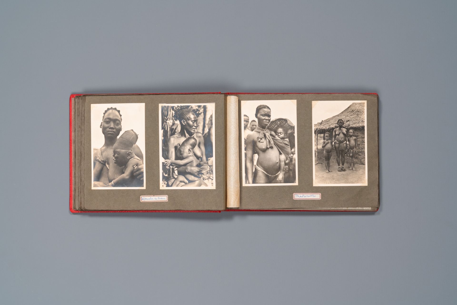 Casimir Zagourski (1883-1944): Album with 90 black and white photographs from the series 'L'Afrique - Image 11 of 26