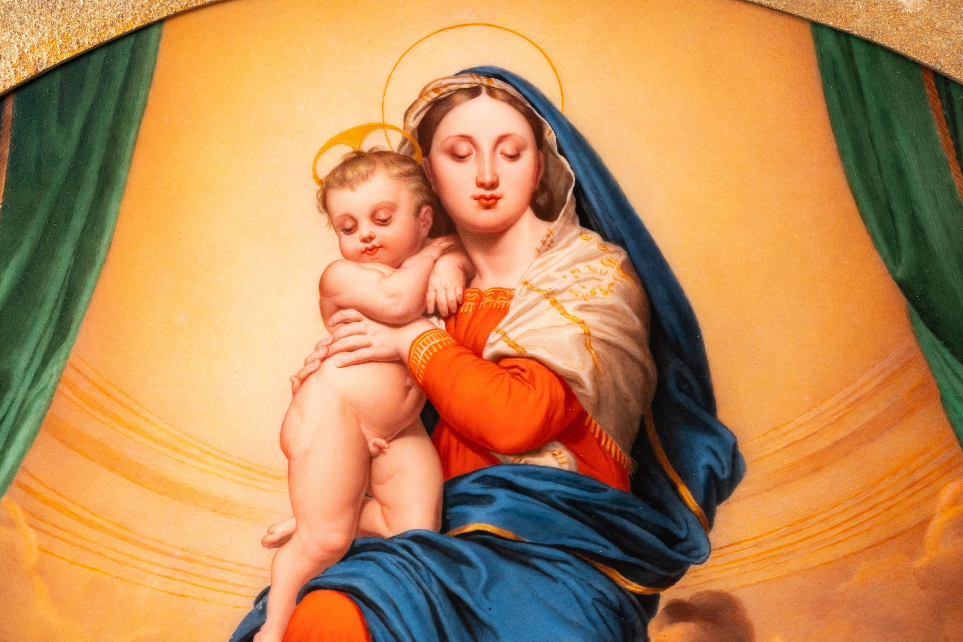 AimŽe Perlet (active 1798-1854): 'Virgin with Child' after Dominique Ingres' 'The Vow of Louis XIII' - Bild 2 aus 6