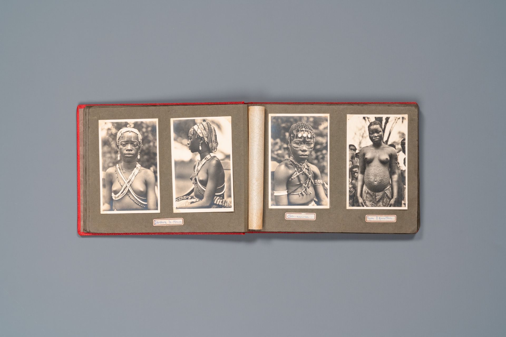 Casimir Zagourski (1883-1944): Album with 90 black and white photographs from the series 'L'Afrique - Image 5 of 26