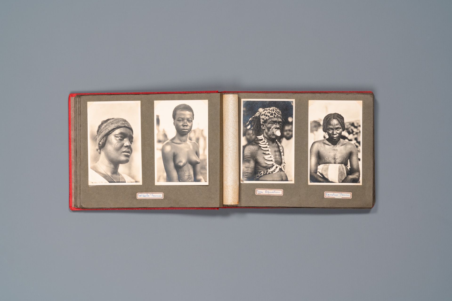 Casimir Zagourski (1883-1944): Album with 90 black and white photographs from the series 'L'Afrique - Image 6 of 26