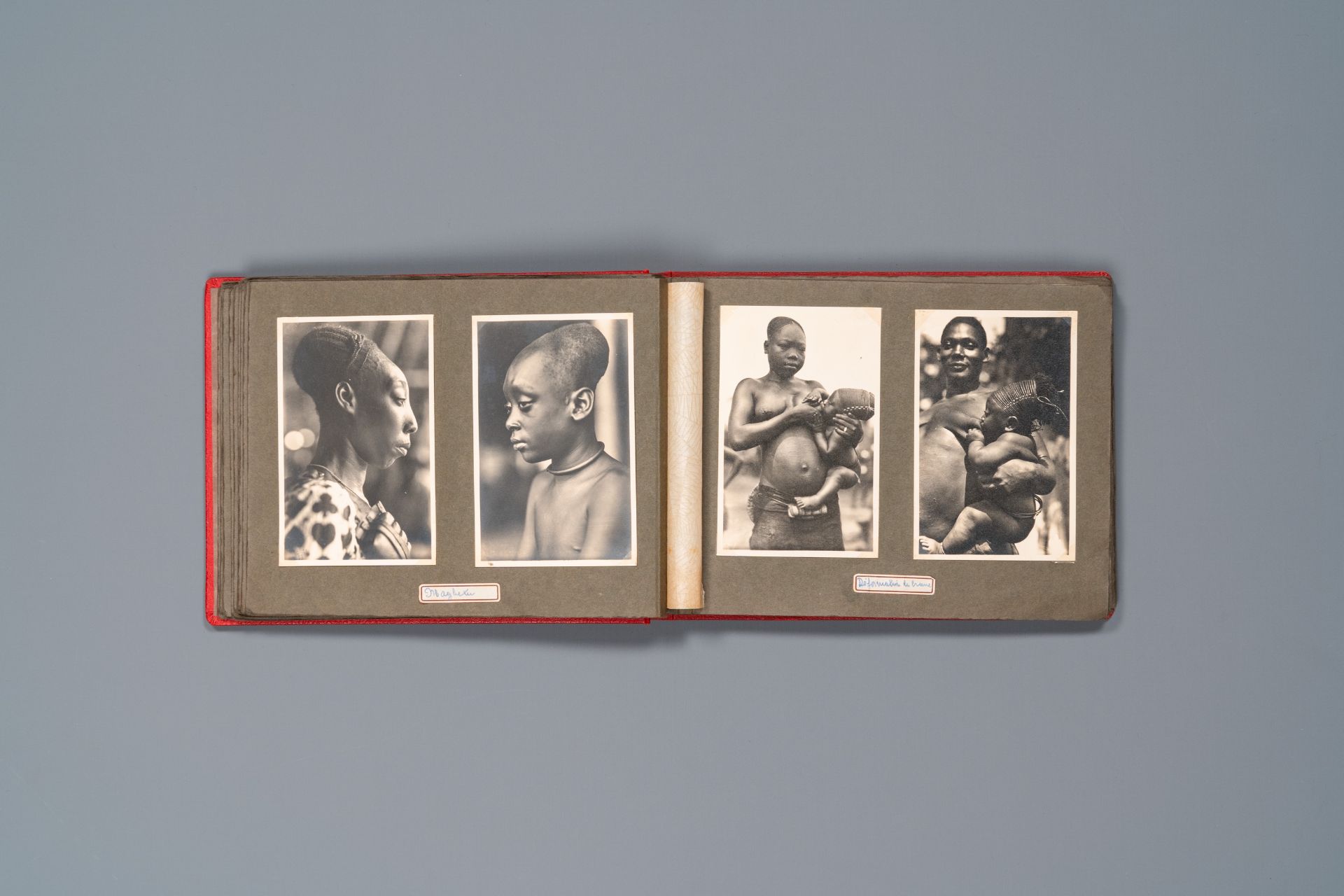 Casimir Zagourski (1883-1944): Album with 90 black and white photographs from the series 'L'Afrique - Image 10 of 26