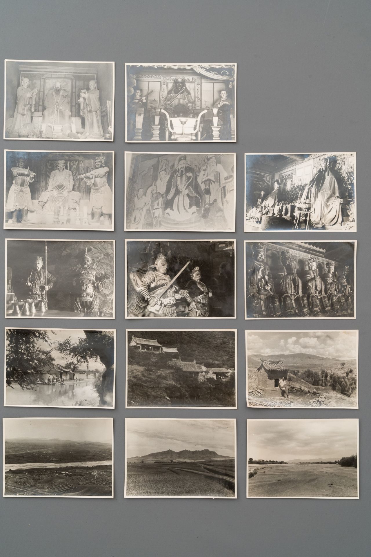 The photo archive of temples and artworks by Willem Grootaers for his book 'The sanctuaries in a Nor - Image 9 of 65