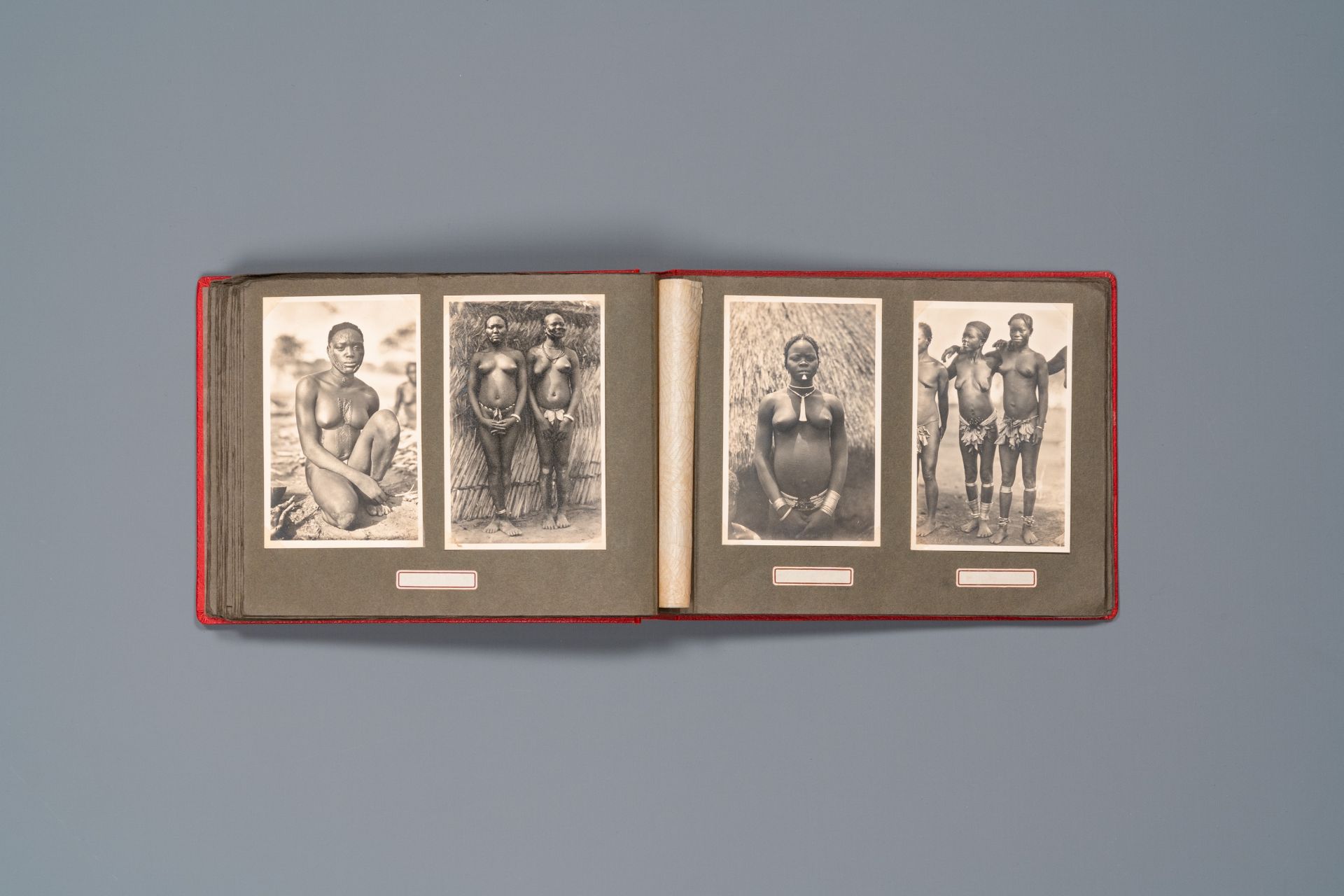 Casimir Zagourski (1883-1944): Album with 90 black and white photographs from the series 'L'Afrique - Image 17 of 26