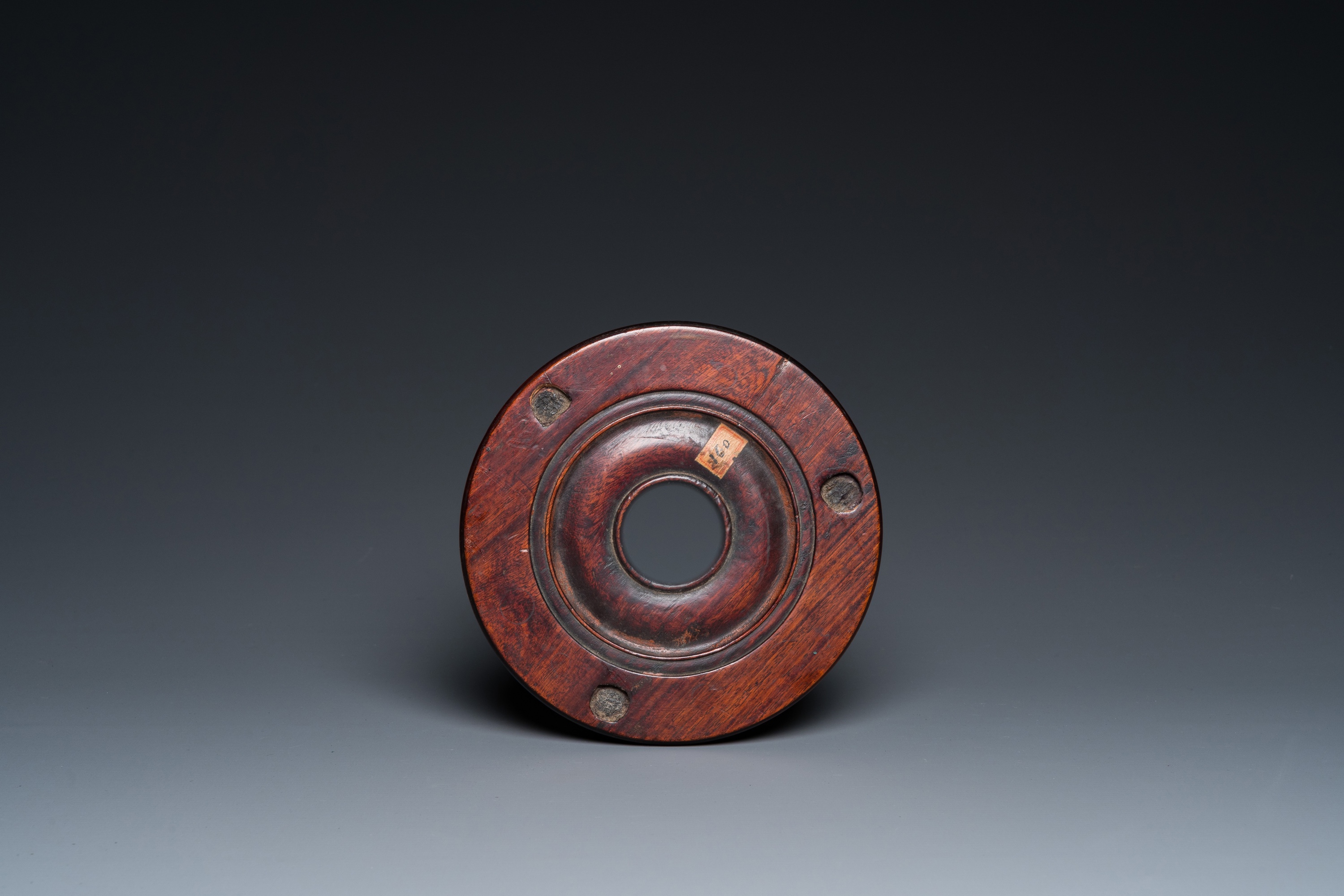 A Chinese inscribed archaistic bronze tripod censer and cover, Ming - Image 8 of 11