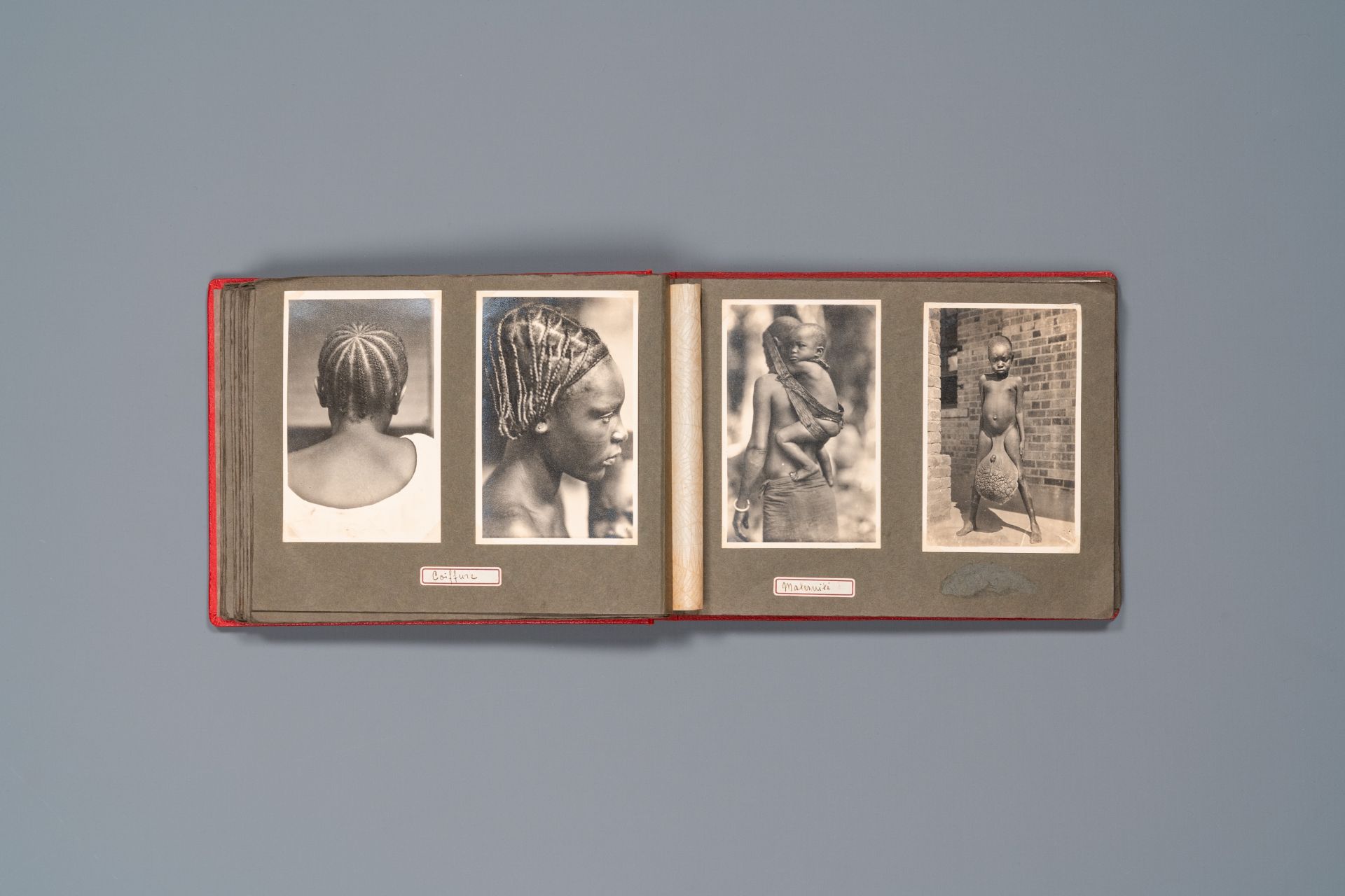 Casimir Zagourski (1883-1944): Album with 90 black and white photographs from the series 'L'Afrique - Image 12 of 26