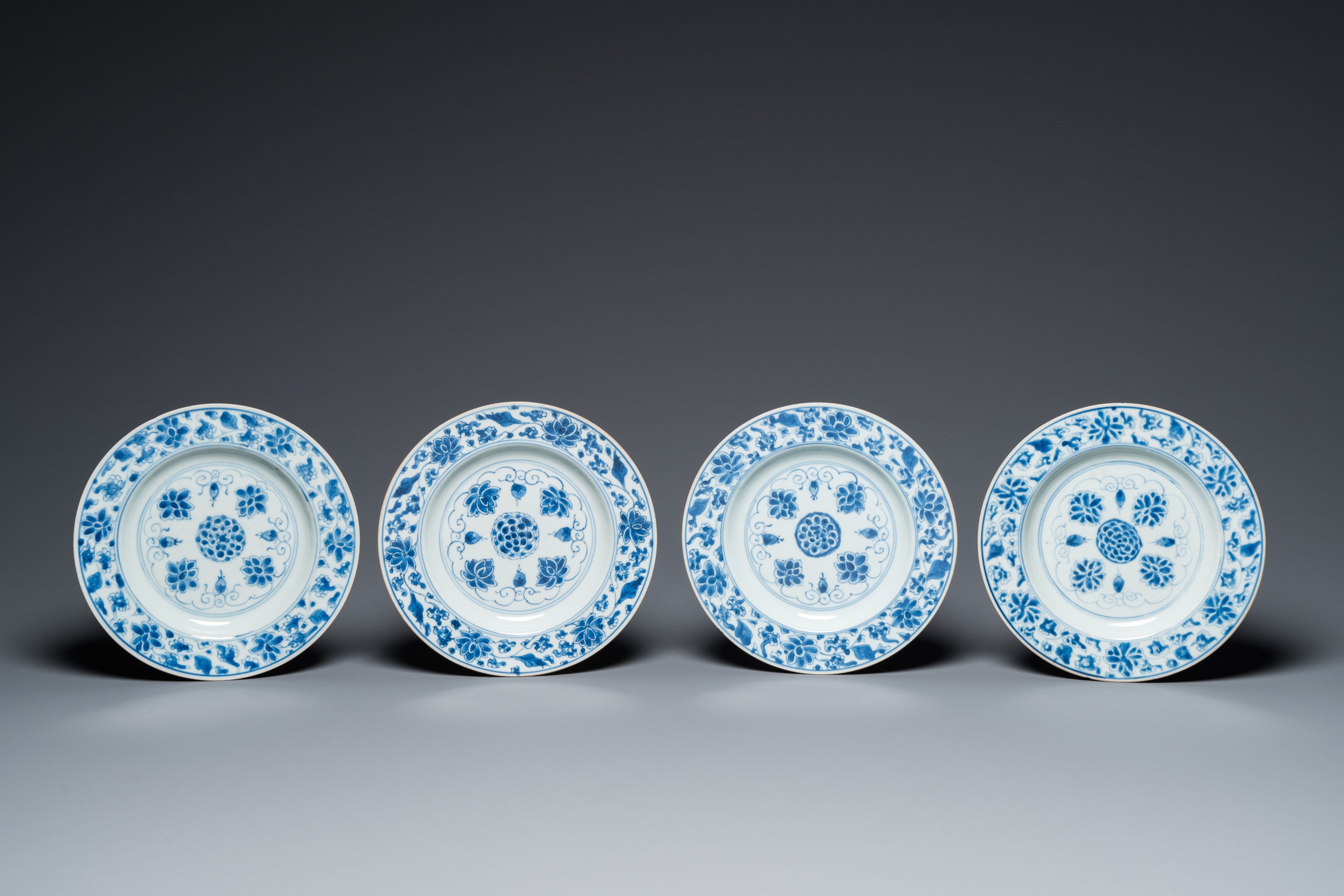 16 Chinese blue and white wares, Kangxi/Qianlong - Image 4 of 15