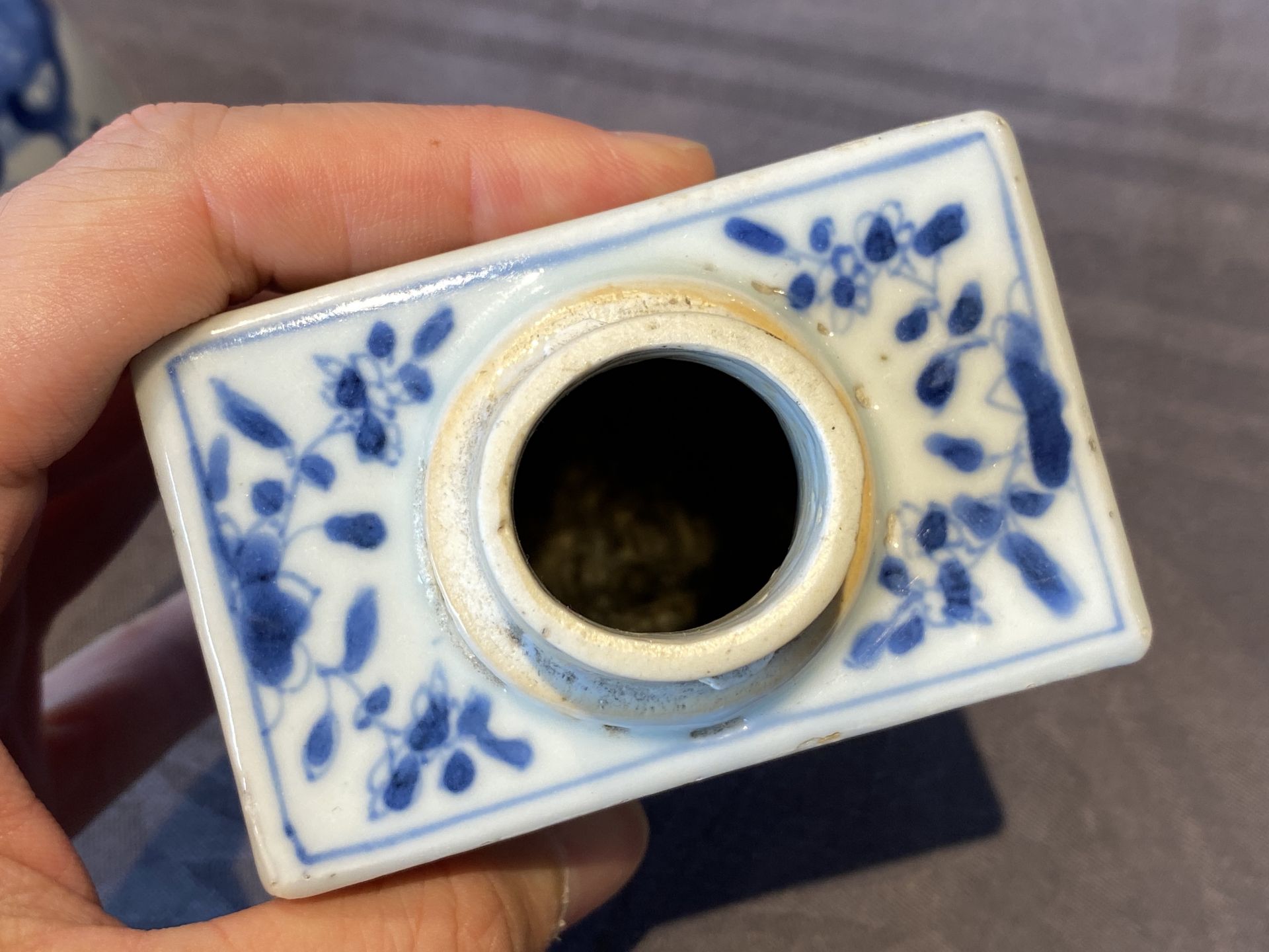 14 Chinese blue and white tea wares, Kangxi and later - Image 46 of 62