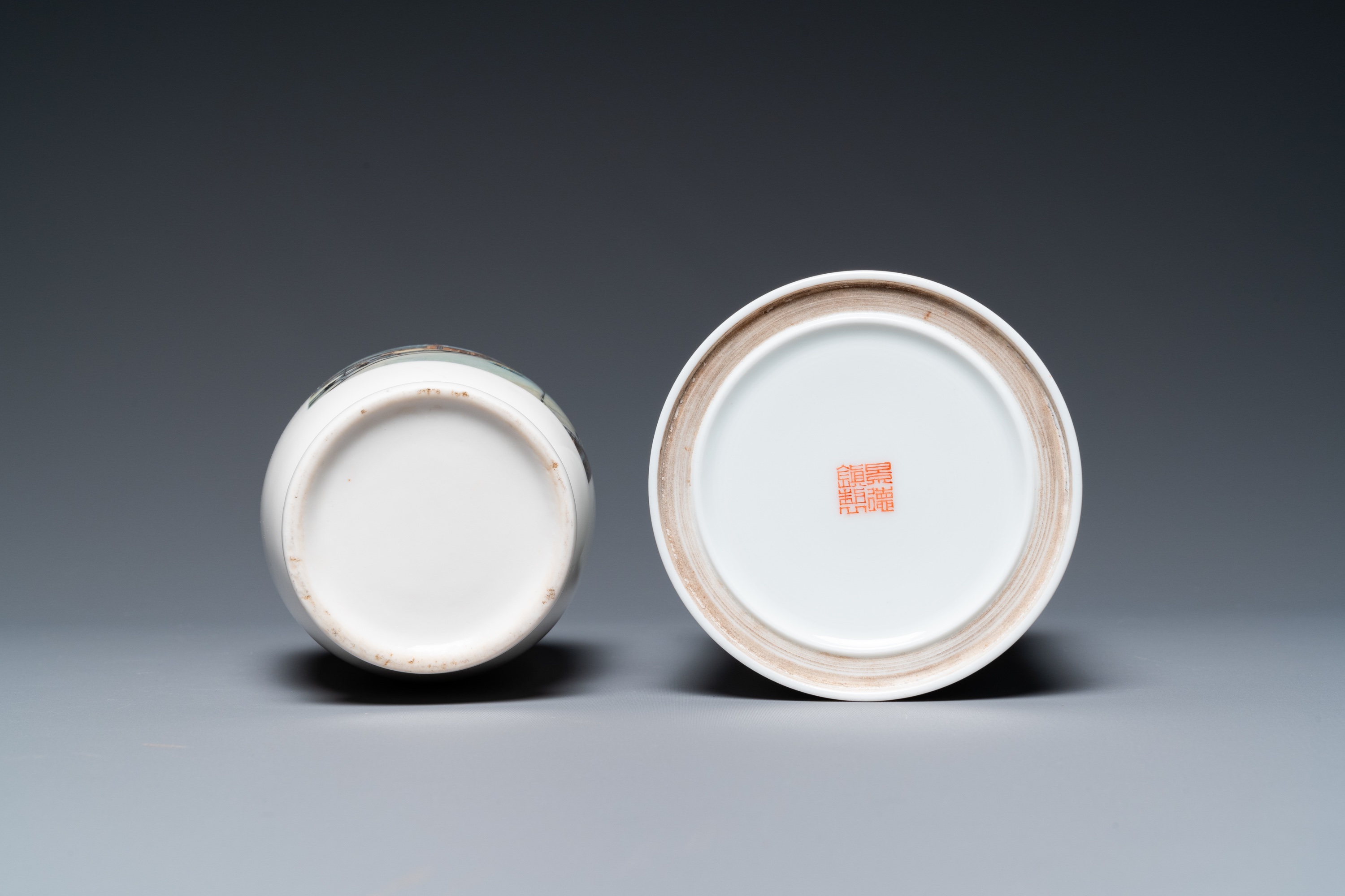 Four Chinese porcelain wares with Cultural Revolution design - Image 9 of 26