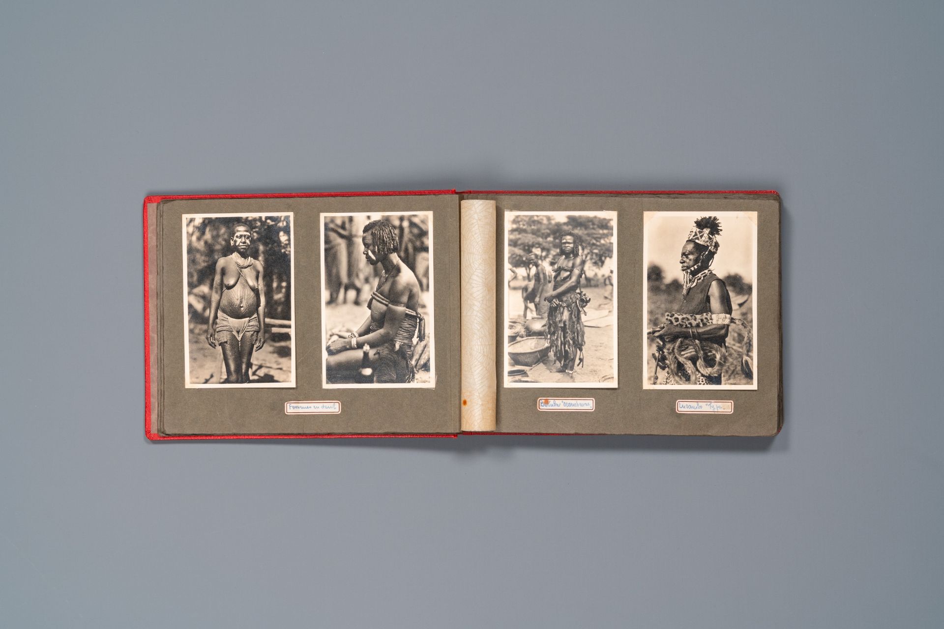 Casimir Zagourski (1883-1944): Album with 90 black and white photographs from the series 'L'Afrique - Image 4 of 26