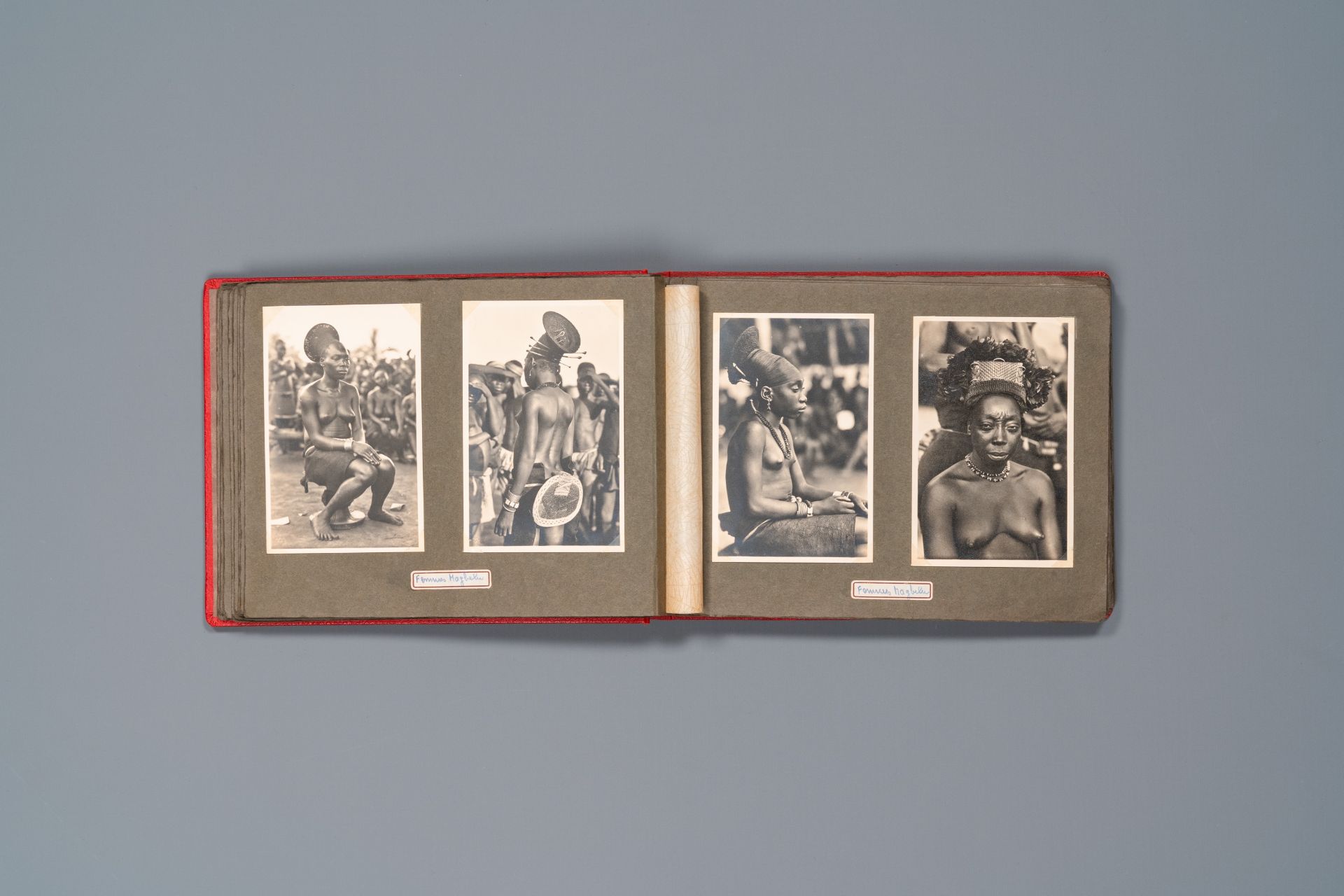 Casimir Zagourski (1883-1944): Album with 90 black and white photographs from the series 'L'Afrique - Image 9 of 26