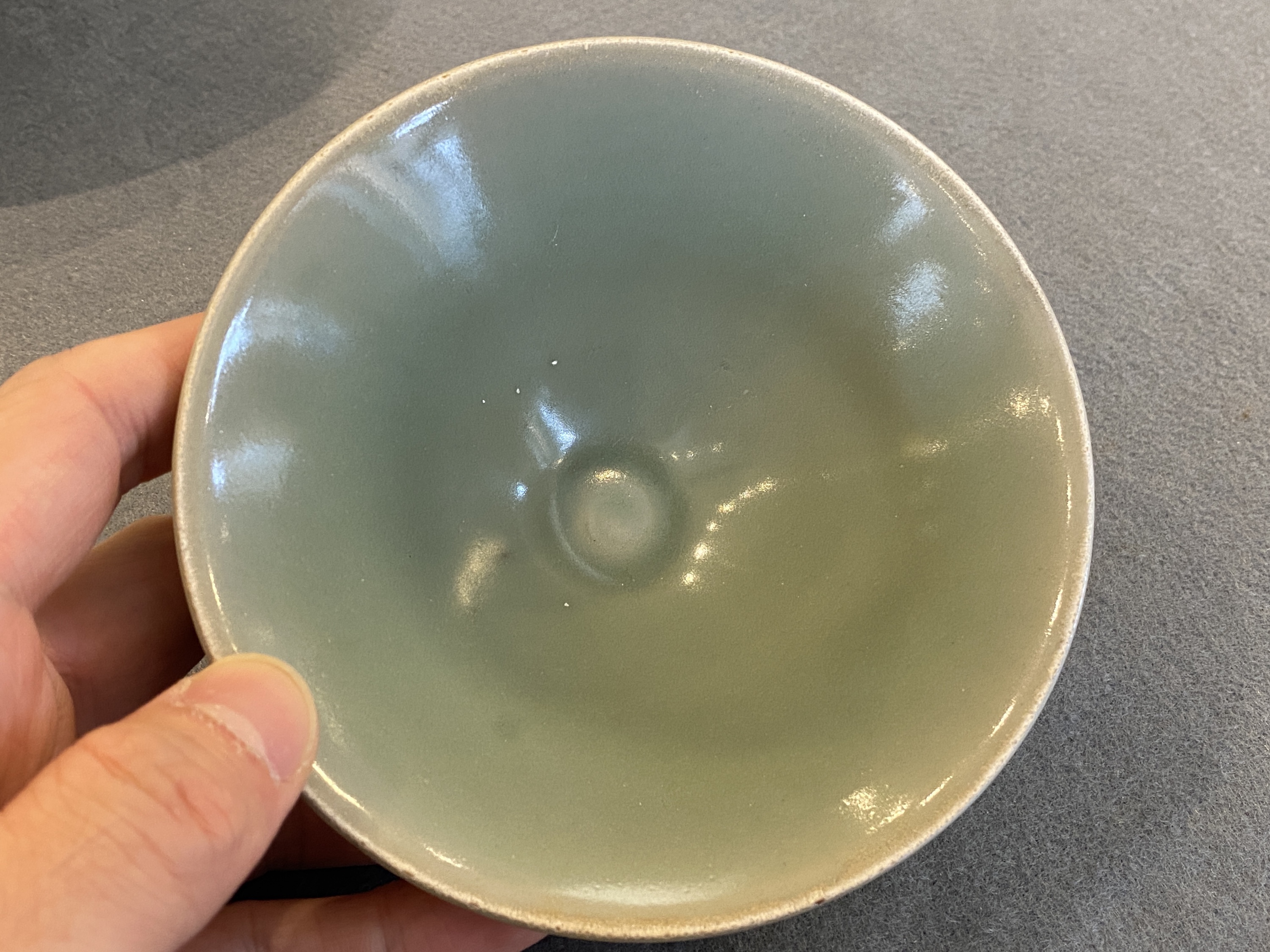 Two Chinese Longquan celadon bowls, Song or later - Image 21 of 26