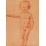 Jacob de Wit (1695-1754): 'Portrait of a boy', red chalk on paper, ca. 1747