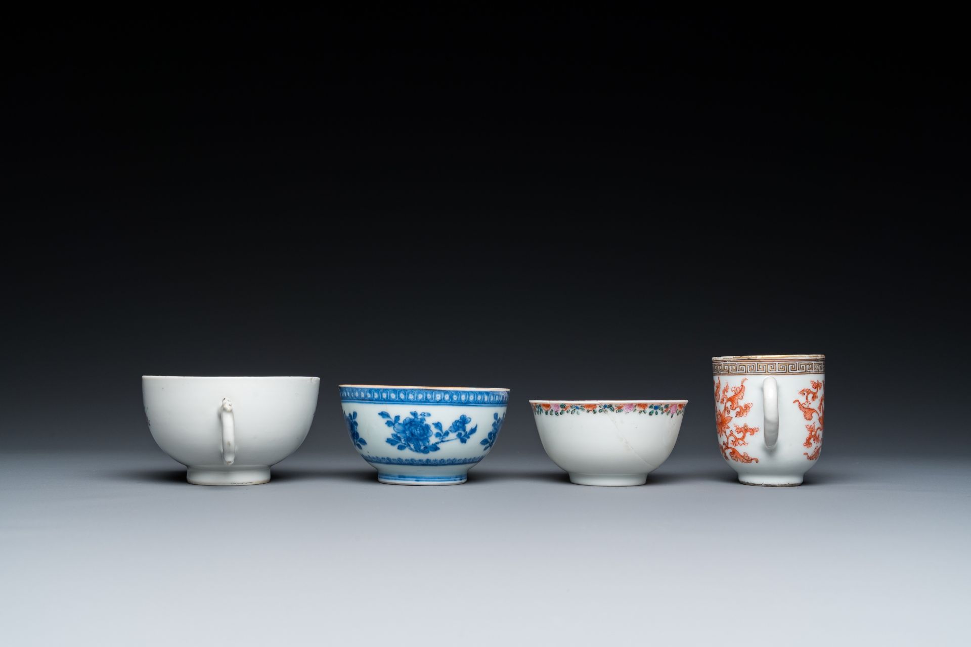 A varied collection of Chinese export porcelain, Qianlong - Bild 5 aus 9