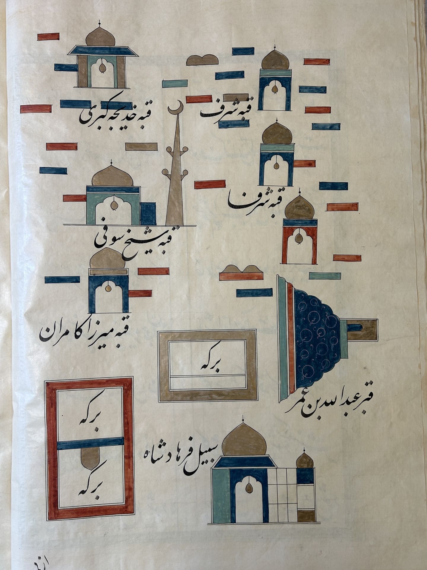 Muhyi al-Din al-Lari (d. 1526): Kitab Futuh Al-Haramayn, luxurious manuscript in large format in lea - Image 22 of 39