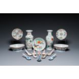 A varied collection of Chinese porcelain, 19/20th C.