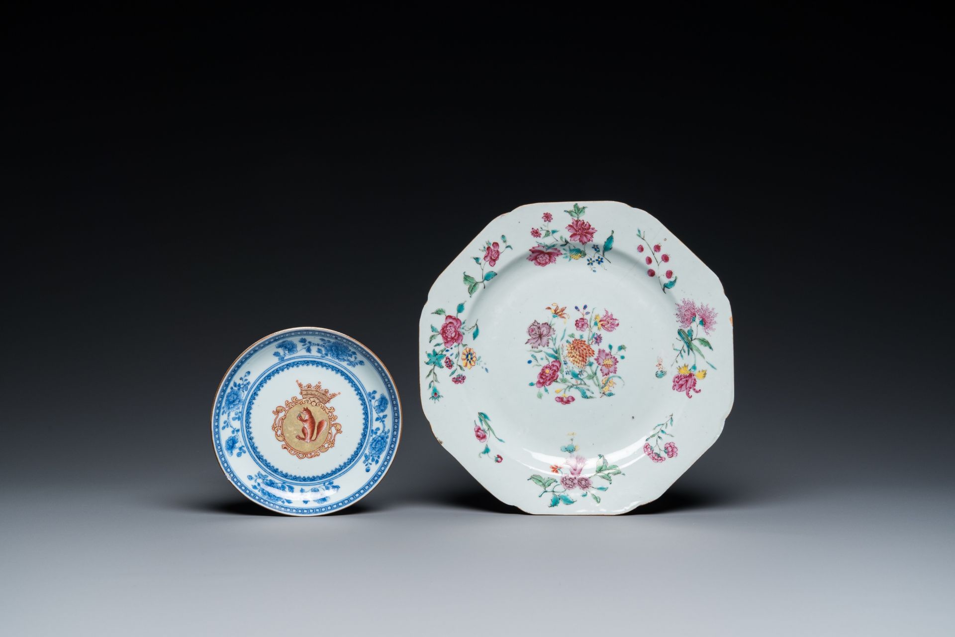 A varied collection of Chinese export porcelain, Qianlong - Bild 2 aus 9